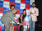 Jacqueline Fernandez, Lisa Haydon, Abhishek Bachchan with Housefull 3 team in Delhi on 25th May 2016